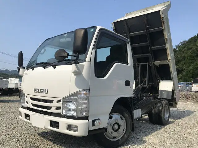 いすゞ エルフ 小型 ダンプ Lゲート 強化 の中古トラック【車両No.130200】