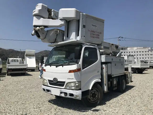 トヨタ ダイナ 小型 高所・建柱車 高所作業車 電工仕様 の中古トラック【車両No.130220】