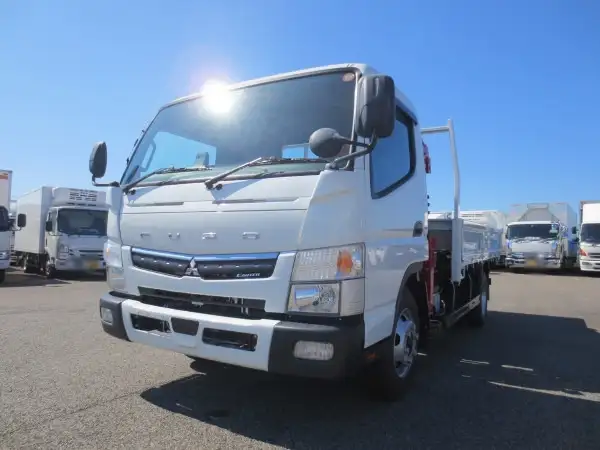 三菱 キャンター 小型 クレーン付 4段 ラジコン の中古トラック【車両No.130303】