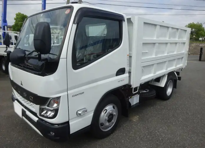 三菱 キャンター 小型 ダンプ 土砂禁 強化 の中古トラック【車両No.130735】