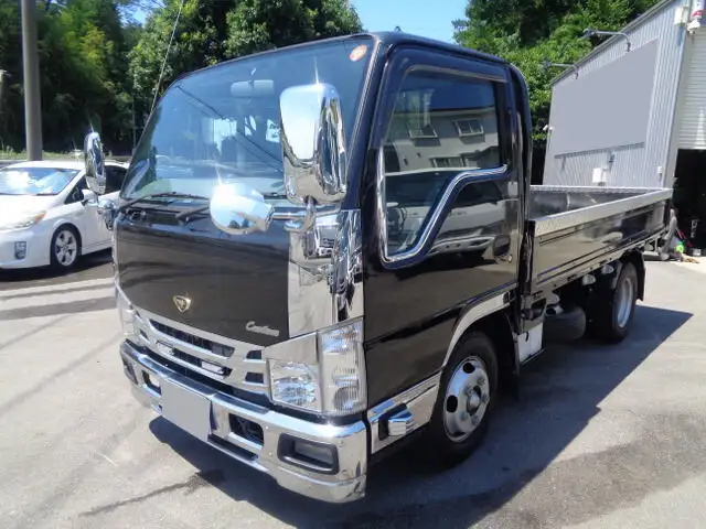 いすゞ エルフ 小型 平ボディ 床鉄板 カスタム の中古トラック【車両No.130852】