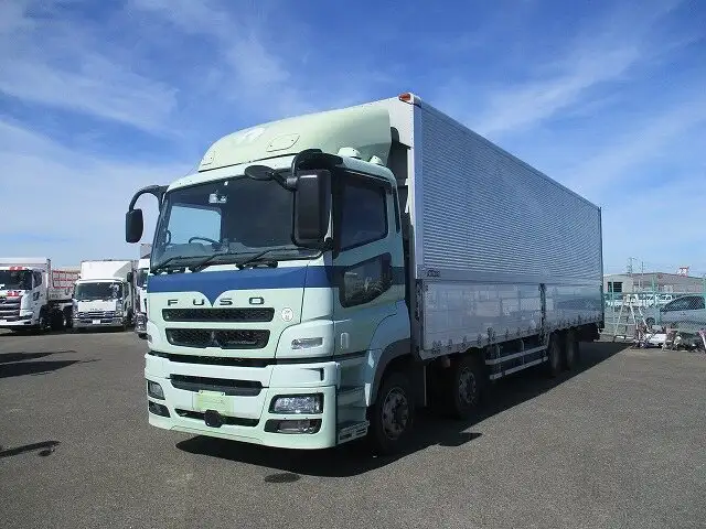 三菱 スーパーグレート 大型 ウイング エアサス QKG-FS54VZ の中古トラック【車両No.130705】