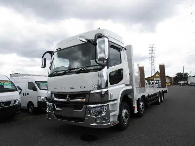 三菱 スーパーグレート 大型 車両重機運搬 ハイルーフ ウインチ の中古トラック【車両No.130618】