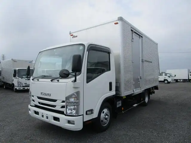 いすゞ エルフ 小型 アルミバン パワーゲート サイドドア の中古トラック【車両No.130591】