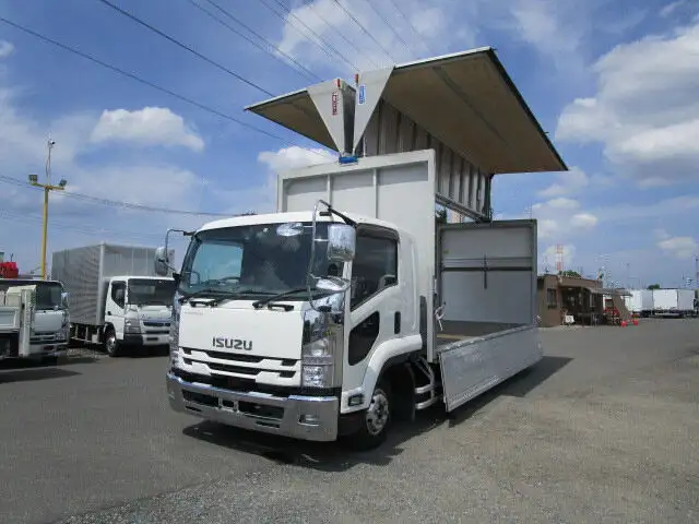 いすゞ フォワード 中型/増トン ウイング パワーゲート エアサス の中古トラック【車両No.130602】