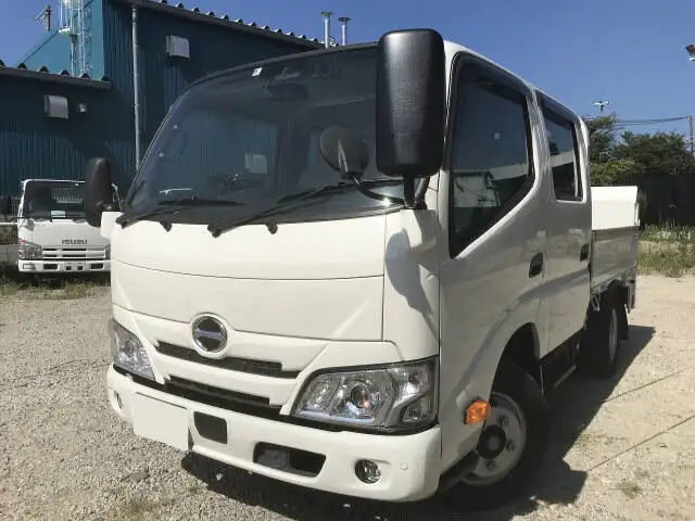日野 デュトロ 小型 平ボディ Wキャブ パワーゲート の中古トラック【車両No.130664】