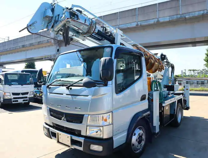 三菱 キャンター 小型 高所・建柱車 建柱車 TKG-FEA80 の中古トラック【車両No.130496】