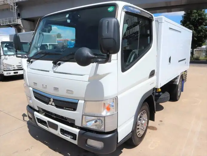 三菱 キャンター 小型 冷凍冷蔵 中温 床ステン の中古トラック【車両No.130527】