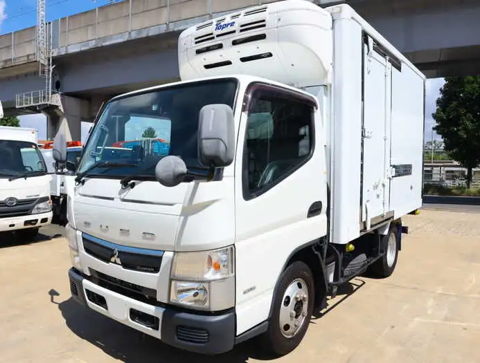 三菱 キャンター 小型 冷凍冷蔵 低温 床ステン の中古トラック【車両No.130531】