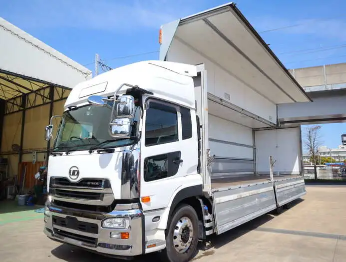 日産UD クオン 大型 ウイング ハイルーフ エアサス の中古トラック【車両No.130480】