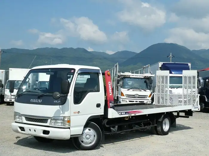 いすゞ エルフ 小型 車両重機運搬 ウインチ KR-NPR72P の中古トラック【車両No.130981】