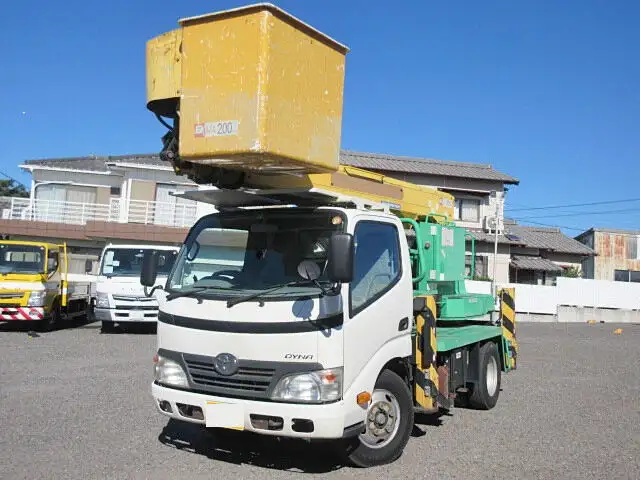 トヨタ ダイナ 小型 高所・建柱車 高所作業車 BKG-XZU304H の中古トラック【車両No.131204】
