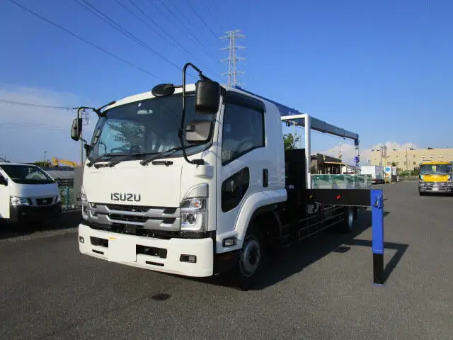 いすゞ フォワード 中型/増トン クレーン付 アルミブロック 4段 の中古トラック【車両No.131252】