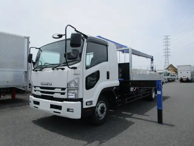 いすゞ フォワード 中型/増トン クレーン付 アルミブロック 4段 の中古トラック【車両No.131236】