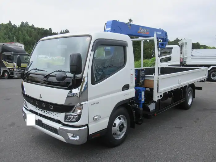 三菱 キャンター 小型 クレーン付 4段 ラジコン の中古トラック【車両No.131328】