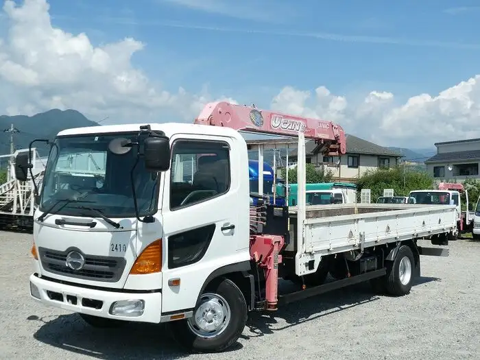 日野 レンジャー 中型/増トン クレーン付 4段 ラジコン の中古トラック【車両No.131355】