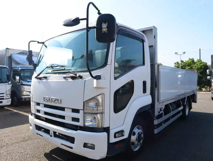 いすゞ フォワード 中型/増トン 平ボディ パワーゲート 床鉄板 の中古トラック【車両No.130984】