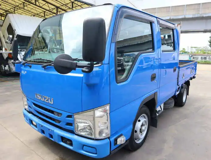 いすゞ エルフ 小型 平ボディ Wキャブ TRG-NHR85A の中古トラック【車両No.131003】