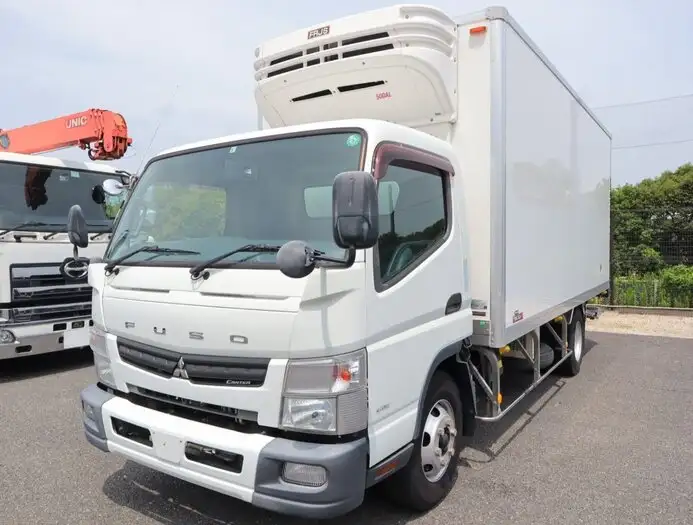 三菱 キャンター 小型 冷凍冷蔵 低温 パワーゲート の中古トラック【車両No.130991】