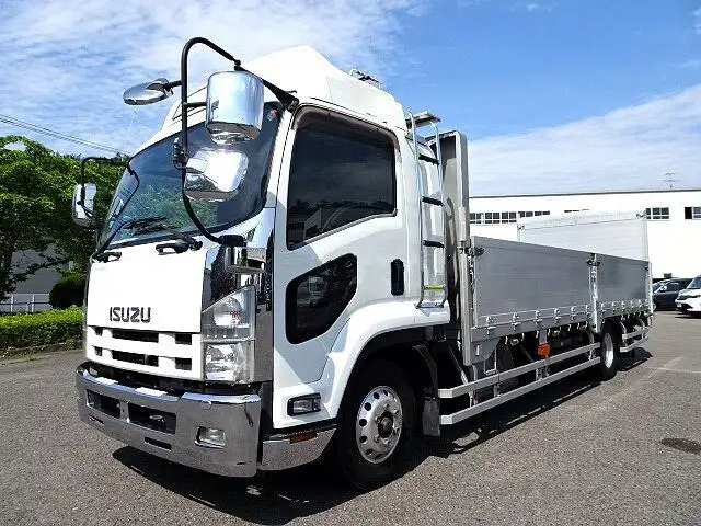 いすゞ フォワード 中型/増トン 平ボディ アルミブロック エアサス の中古トラック【車両No.131363】