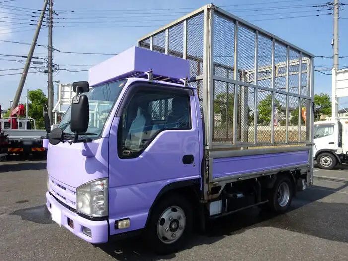 いすゞ エルフ 小型 平ボディ パワーゲート 床鉄板 の中古トラック【車両No.131312】