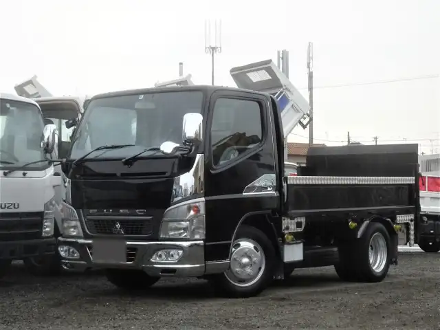 三菱 キャンター 小型 平ボディ パワーゲート 床鉄板 の中古トラック【車両No.131478】
