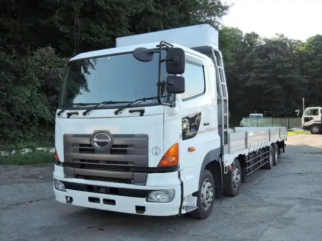 日野 プロフィア 大型 平ボディ エアサス ベッド の中古トラック【車両No.131486】