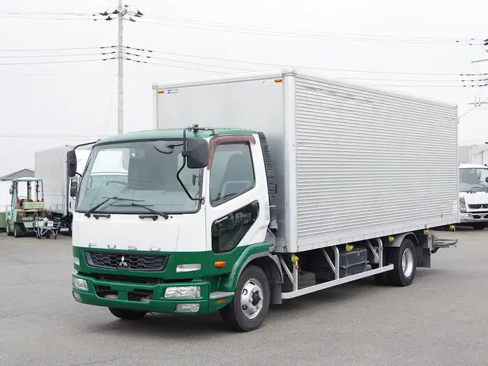 三菱 ファイター 中型/増トン アルミバン パワーゲート SKG-FK71F の中古トラック【車両No.131586】
