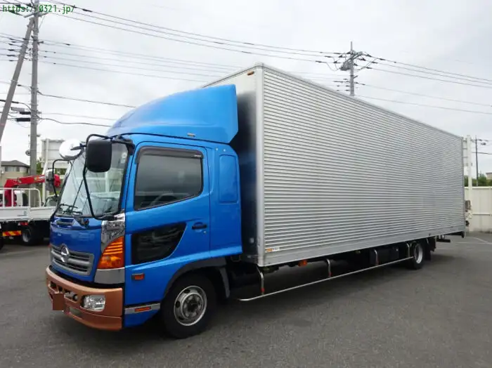 日野 レンジャー 中型/増トン アルミバン エアサス ベッド の中古トラック【車両No.131590】