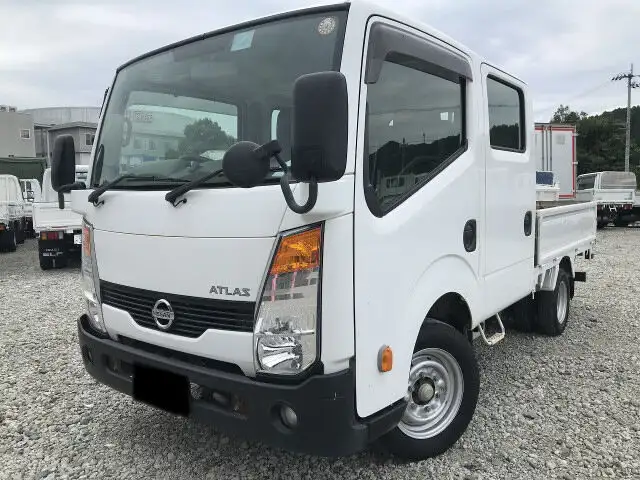 日産 アトラス 小型 平ボディ Wキャブ 床鉄板 の中古トラック【車両No.131531】