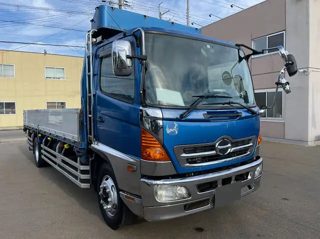 日野 レンジャー 中型/増トン 平ボディ アルミブロック KL-FJ1JKEA の中古トラック【車両No.131555】
