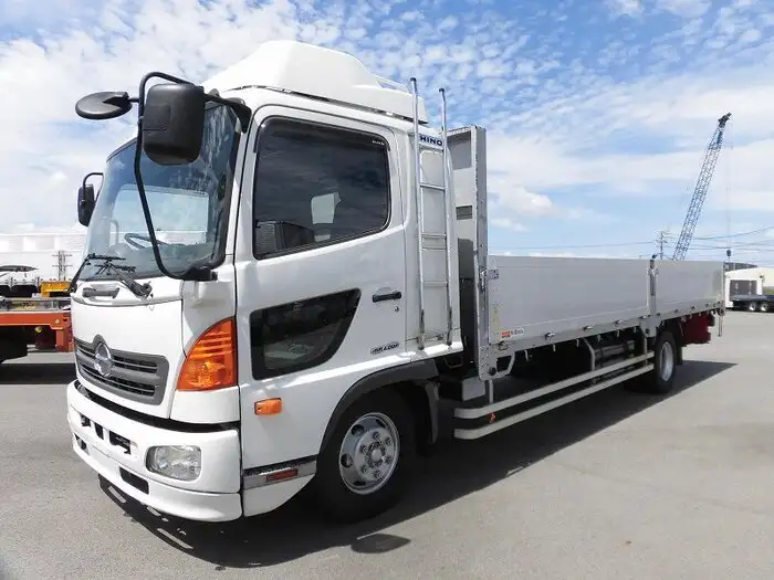 日野 レンジャー 中型/増トン 平ボディ アルミブロック ベッド の中古トラック【車両No.131397】