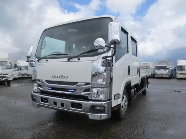 いすゞ エルフ 小型 平ボディ Wキャブ 床鉄板 の中古トラック【車両No.131333】