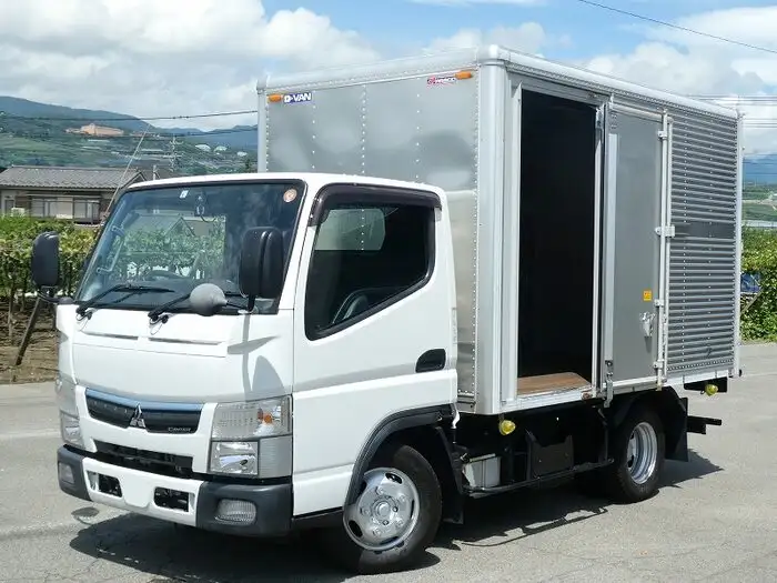 三菱 キャンター 小型 アルミバン サイドドア 3枚観音 の中古トラック【車両No.131706】