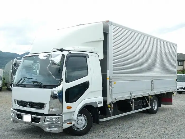 三菱 ファイター 中型/増トン ウイング エアサス ベッド の中古トラック【車両No.131709】
