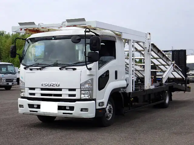 いすゞ フォワード 中型/増トン 車両重機運搬 ウインチ ベッド の中古トラック【車両No.131809】
