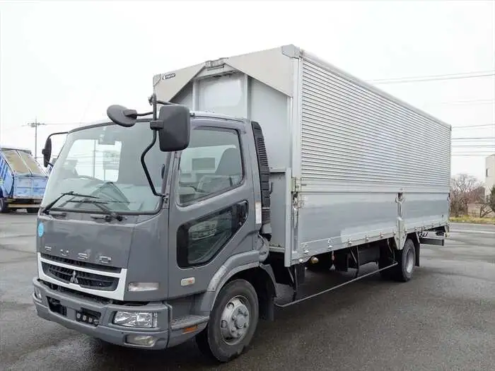 三菱 ファイター 中型/増トン ウイング 床鉄板 3枚観音 の中古トラック【車両No.131775】