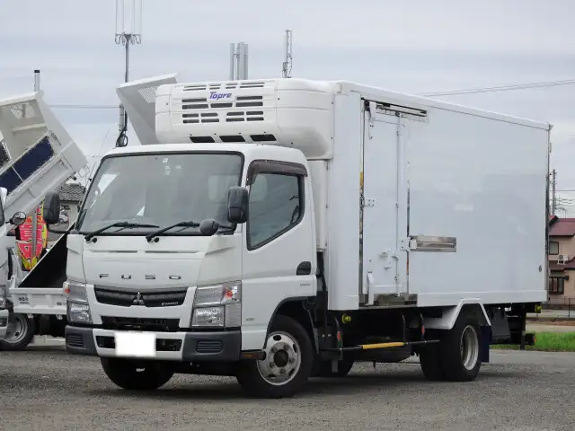 三菱 キャンター 小型 冷凍冷蔵 中温 床アルミ の中古トラック【車両No.132226】