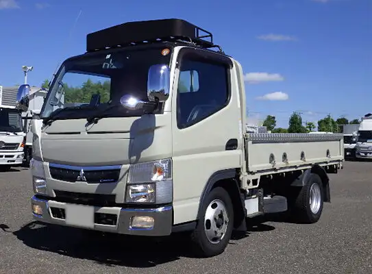 三菱 キャンター 小型 平ボディ 床鉄板 TPG-FBA20 の中古トラック【車両No.132240】