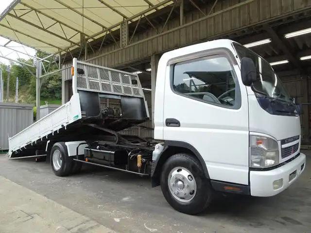 三菱 キャンター 小型 車両重機運搬 ウインチ PA-FE83DEN の中古トラック【車両No.132196】