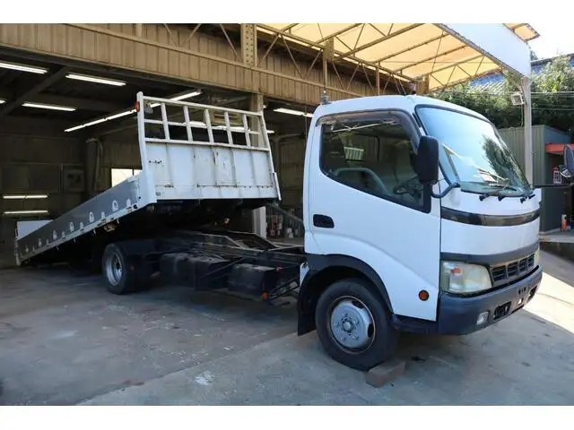 日野 デュトロ 小型 車両重機運搬 ラジコン ウインチ の中古トラック【車両No.132273】
