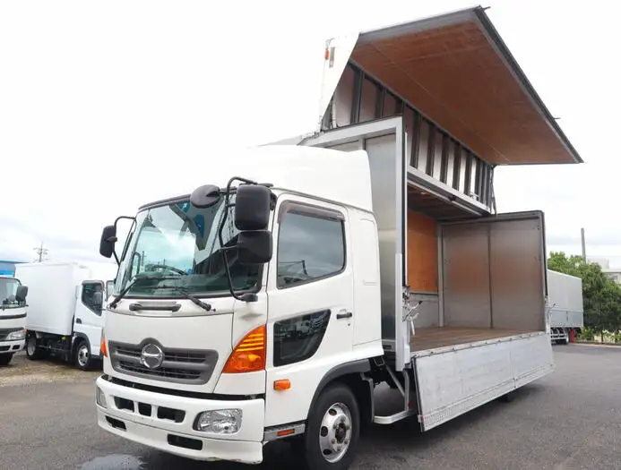 日野 レンジャー 中型/増トン ウイング ベッド TKG-FD7JLAA の中古トラック【車両No.132148】