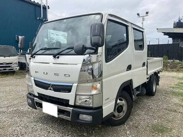 三菱 キャンター 小型 平ボディ Wキャブ TPG-FBA20 の中古トラック【車両No.131857】
