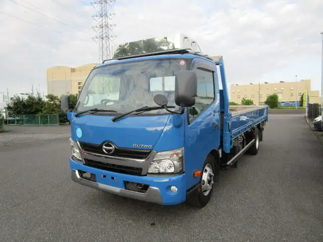 日野 デュトロ 小型 平ボディ 床鉄板 TKG-XZU730M の中古トラック【車両No.132360】