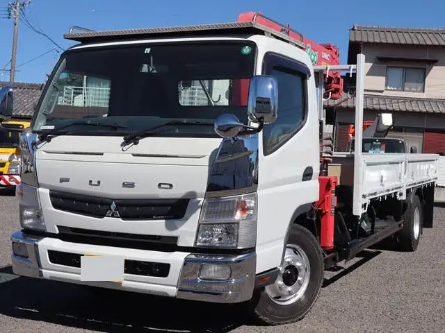 三菱 キャンター 小型 クレーン付 6段 ラジコン の中古トラック【車両No.132258】