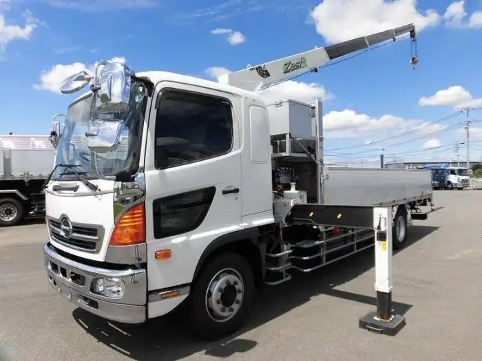 日野 レンジャー 中型/増トン クレーン付 アルミブロック エアサス の中古トラック【車両No.132098】