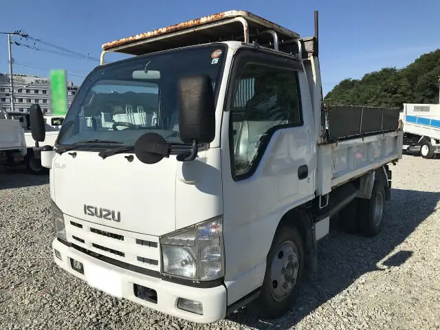 いすゞ エルフ 小型 ダンプ 強化 コボレーン の中古トラック【車両No.132453】