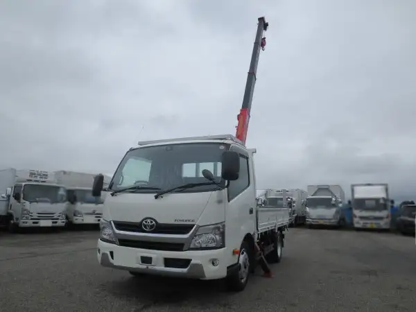 トヨタ トヨエース 小型 クレーン付 横置簡易クレーン 4段 の中古トラック【車両No.132036】