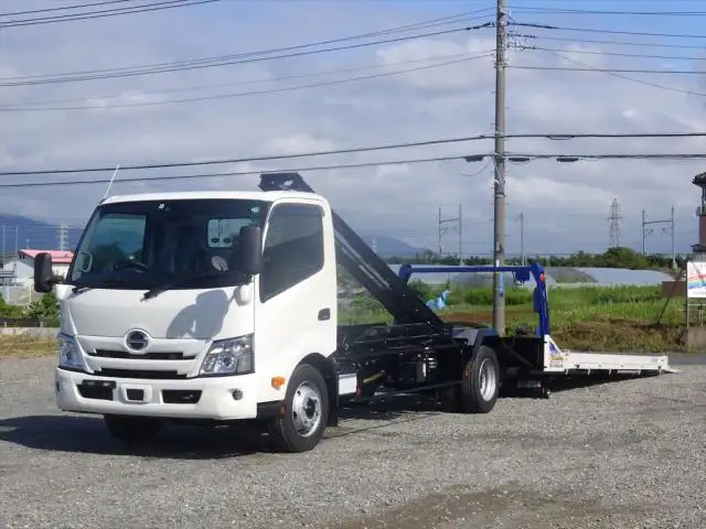 日野 デュトロ 小型 車両重機運搬 ラジコン ウインチ の中古トラック【車両No.132655】