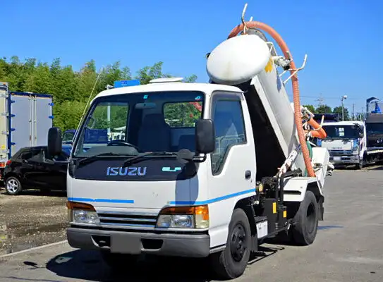 いすゞ エルフ 小型 タンク車 バキューム KK-NKR66EP の中古トラック【車両No.132700】